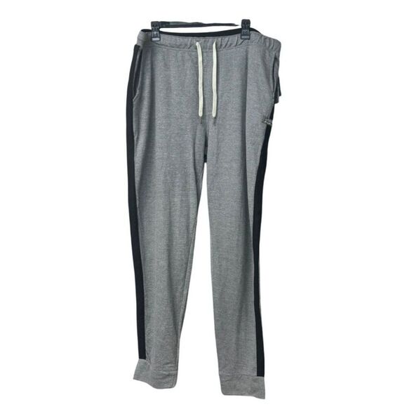 Eddie Bauer Men S Soft Jogger with Flex Waist & Side Stripe, Gray, Inseam: 33”, - Picture 2 of 12